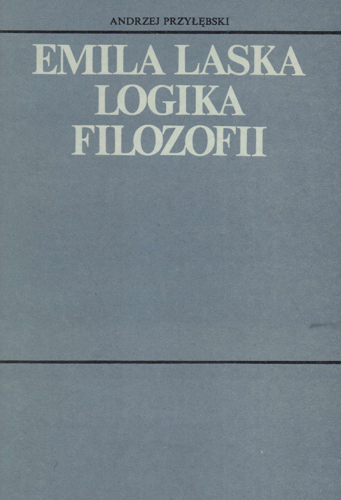 Emila Laska logika filozofii.