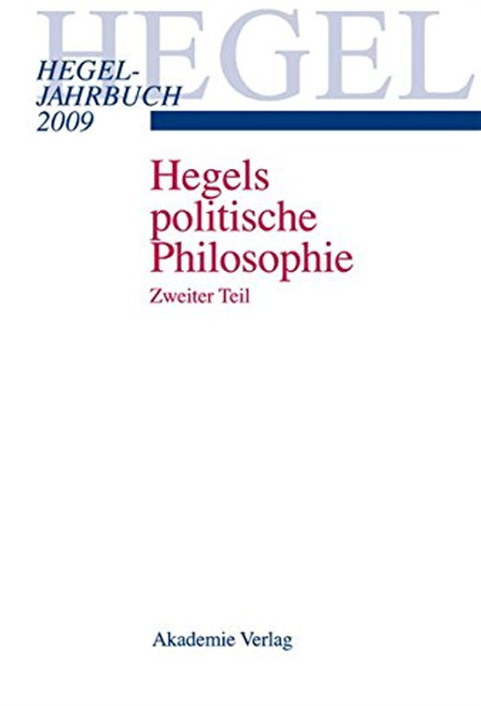 Hegels Politische Philosophie II